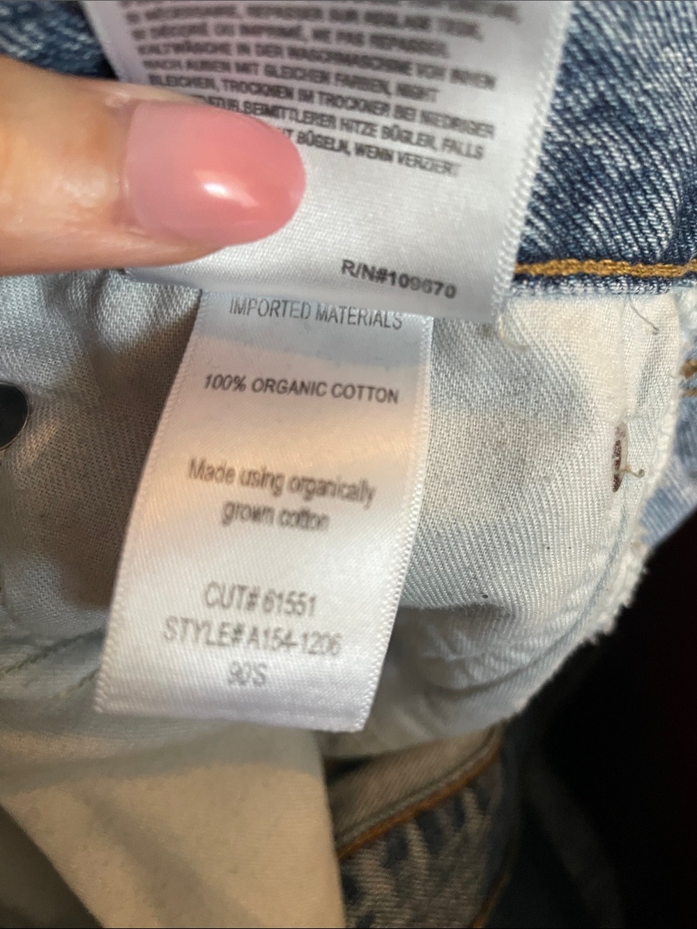 AGOLDE 90’s Pinch Waist Jeans- size 33 - Picture 8 of 8